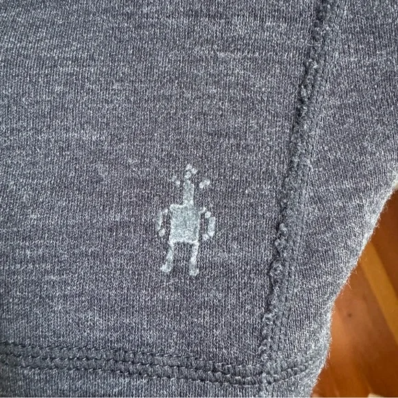 SMARTWOOL Women's Classic Thermal Merino Base Layer Crew sz Small Heather Gray - Picture 4 of 9